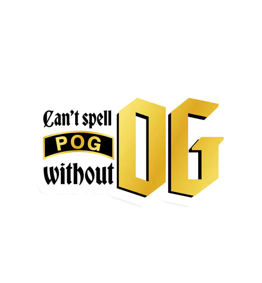 STICKER | Can't Spell POG