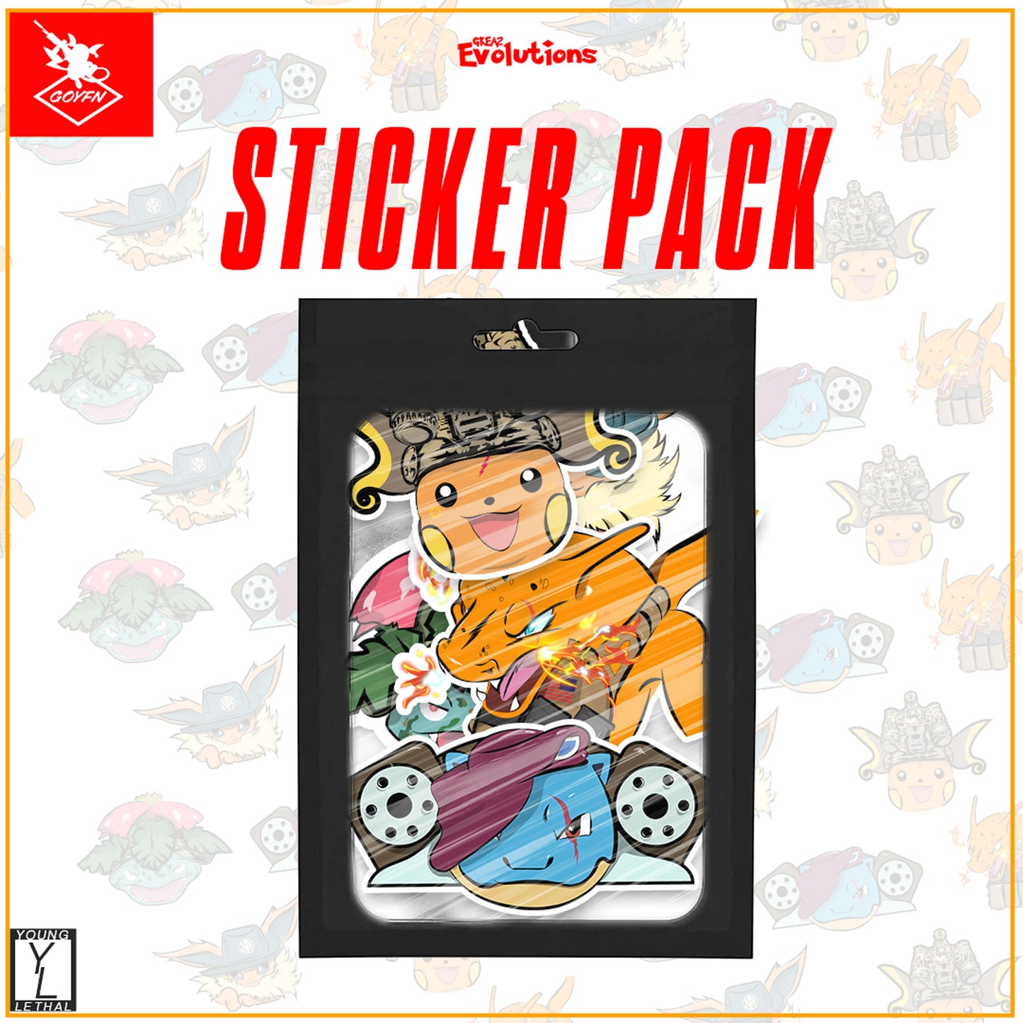 STICKER PACK | POGEMON GHEA2