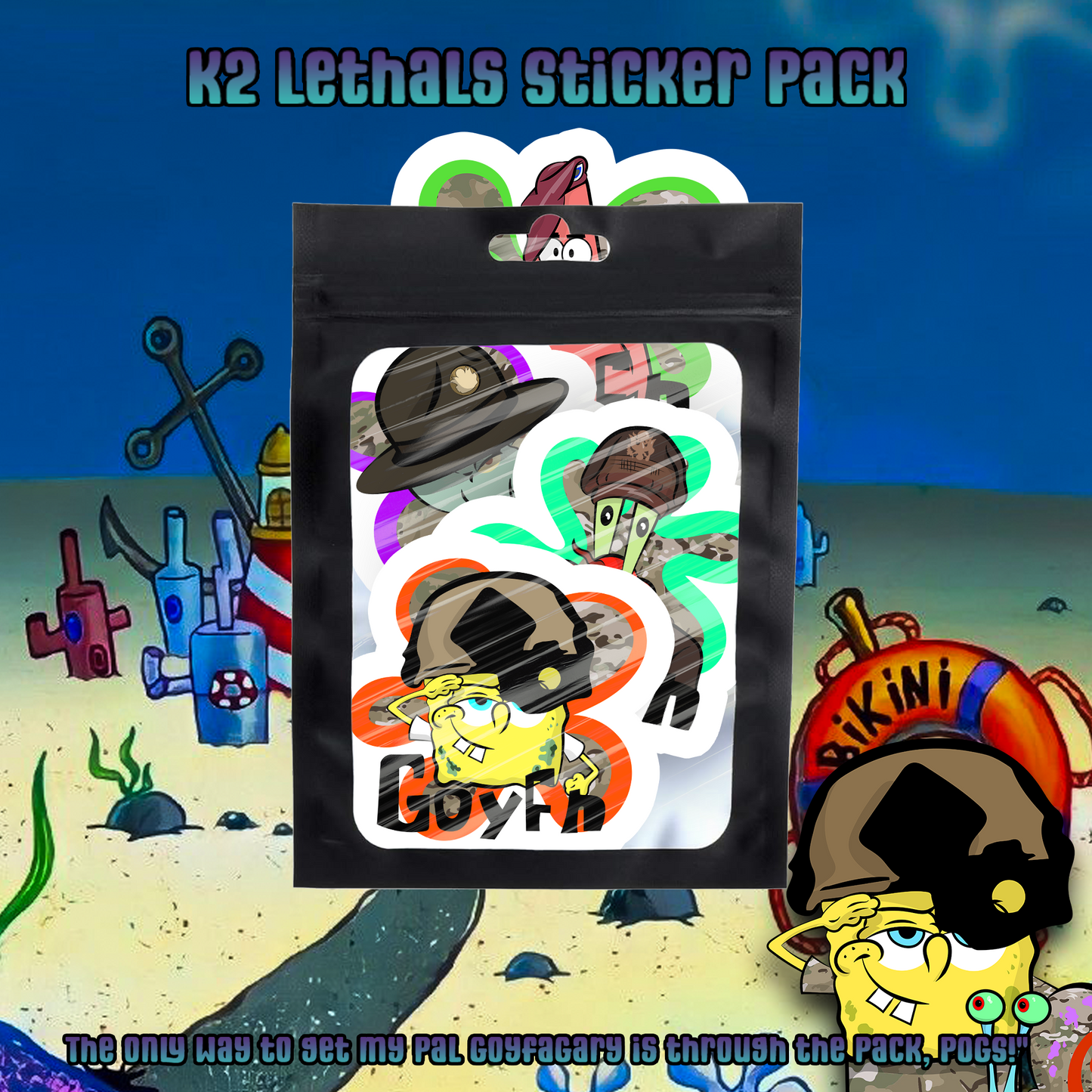 STICKER PACK | K2 LETHALS SQUAD