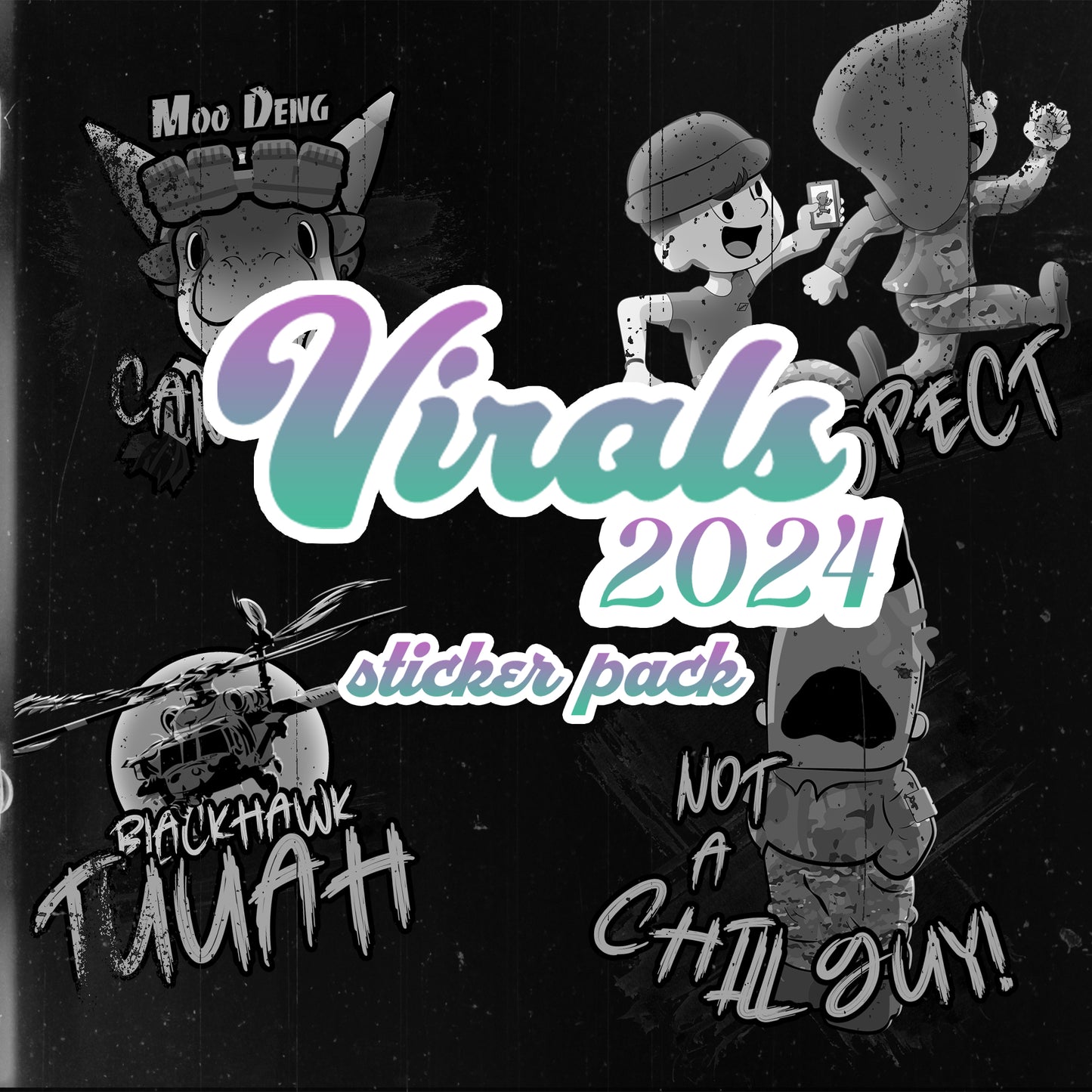 STICKER PACK | 2024 Virals